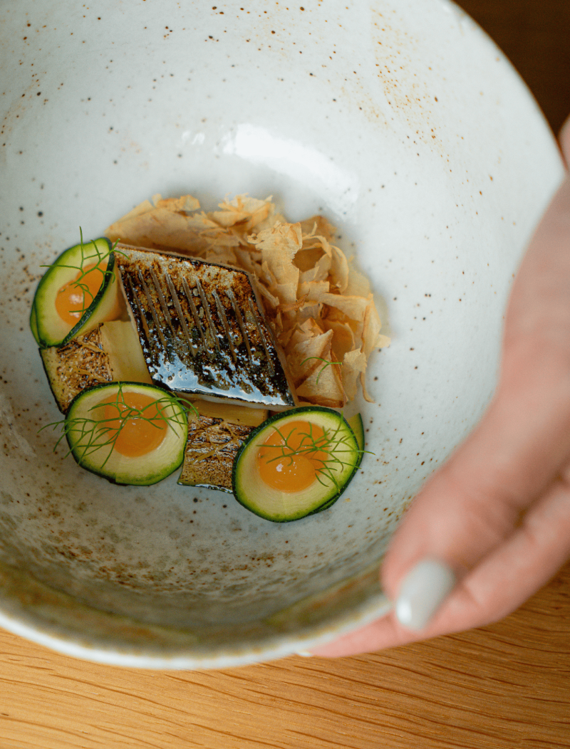 cuisine gastronomique par le chef corentin ogor